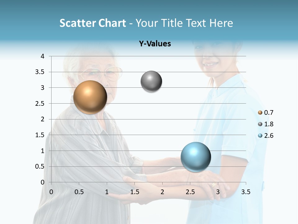 Adult Cute Person PowerPoint Template