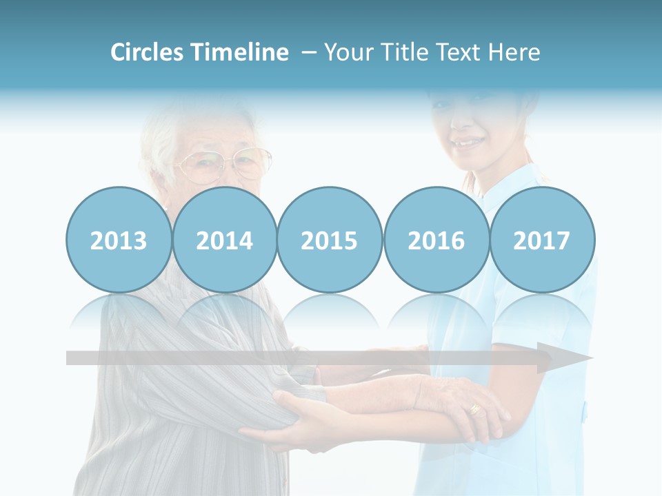 Adult Cute Person PowerPoint Template