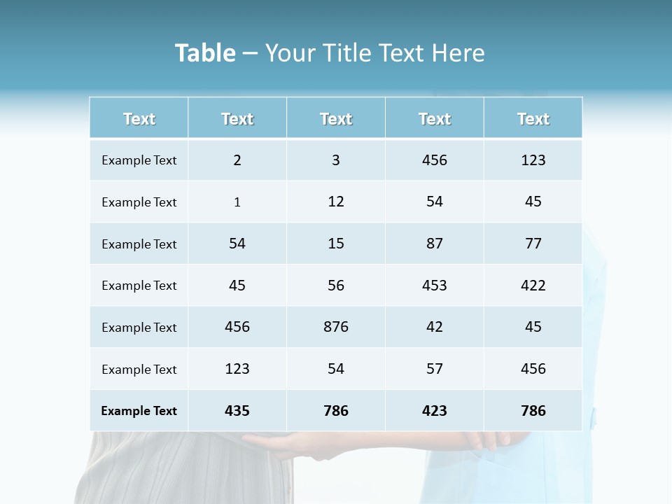 Adult Cute Person PowerPoint Template