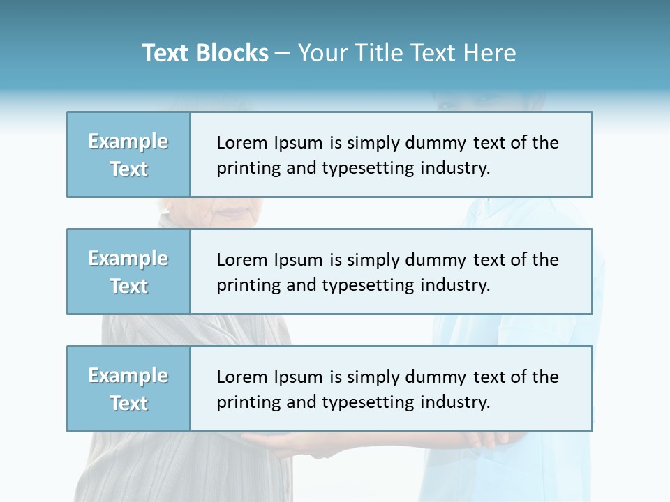 Adult Cute Person PowerPoint Template