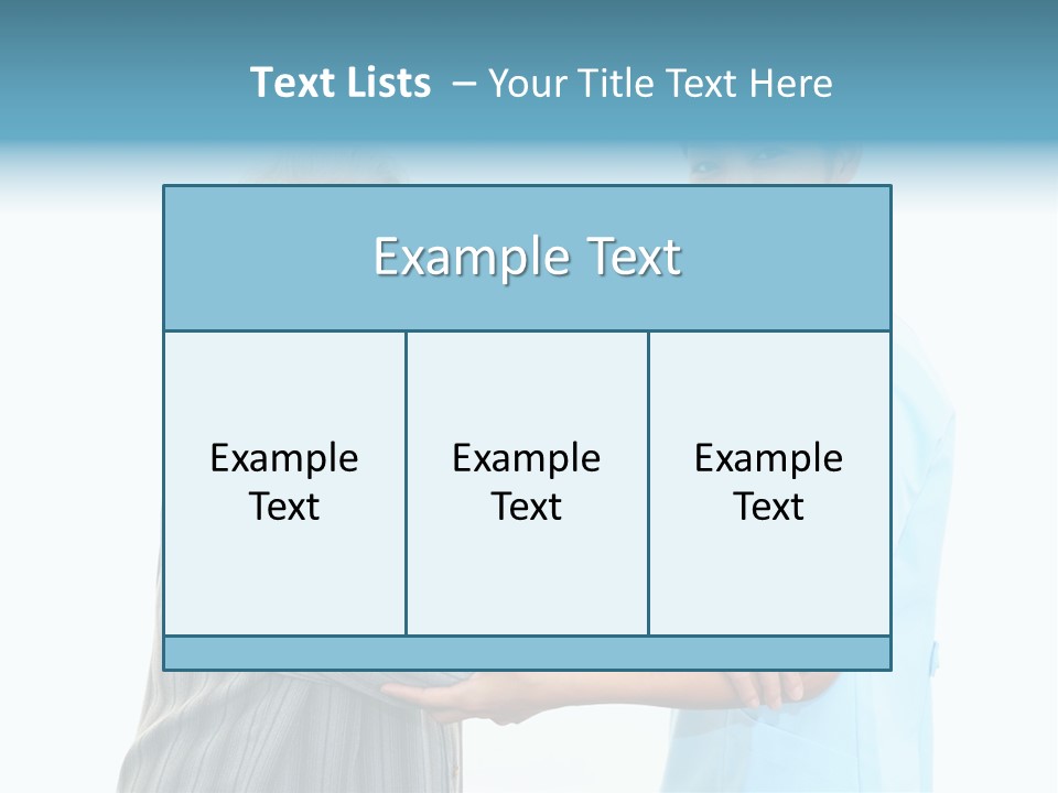 Adult Cute Person PowerPoint Template