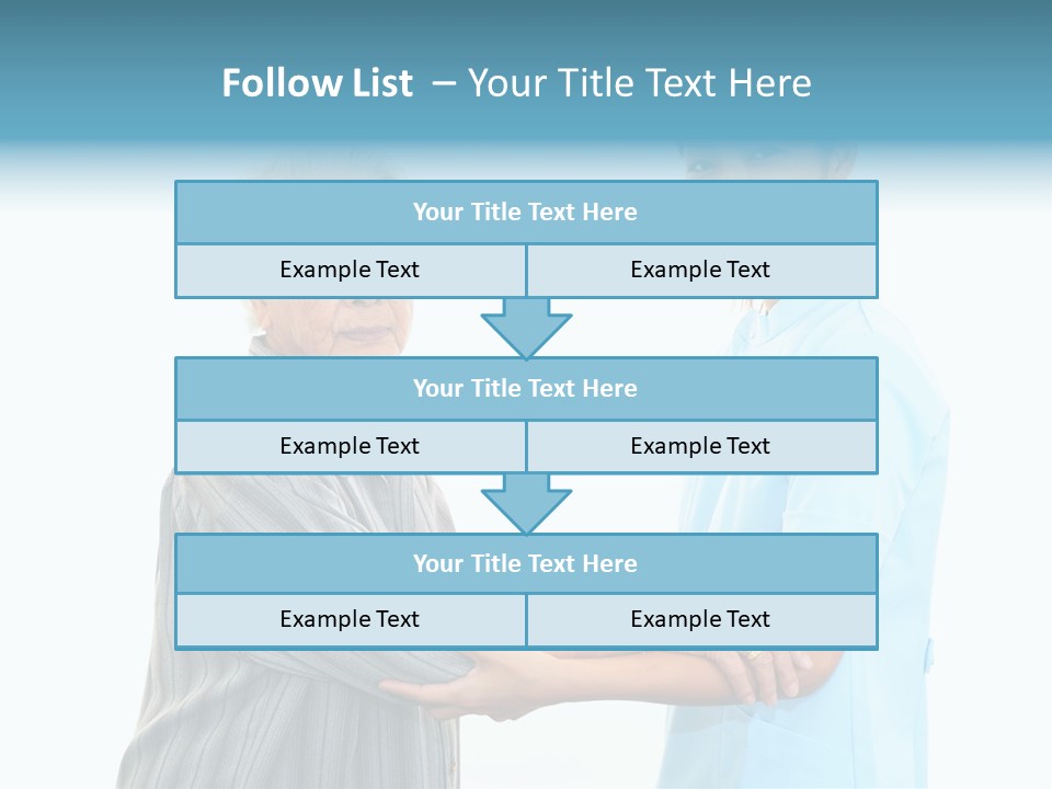 Adult Cute Person PowerPoint Template