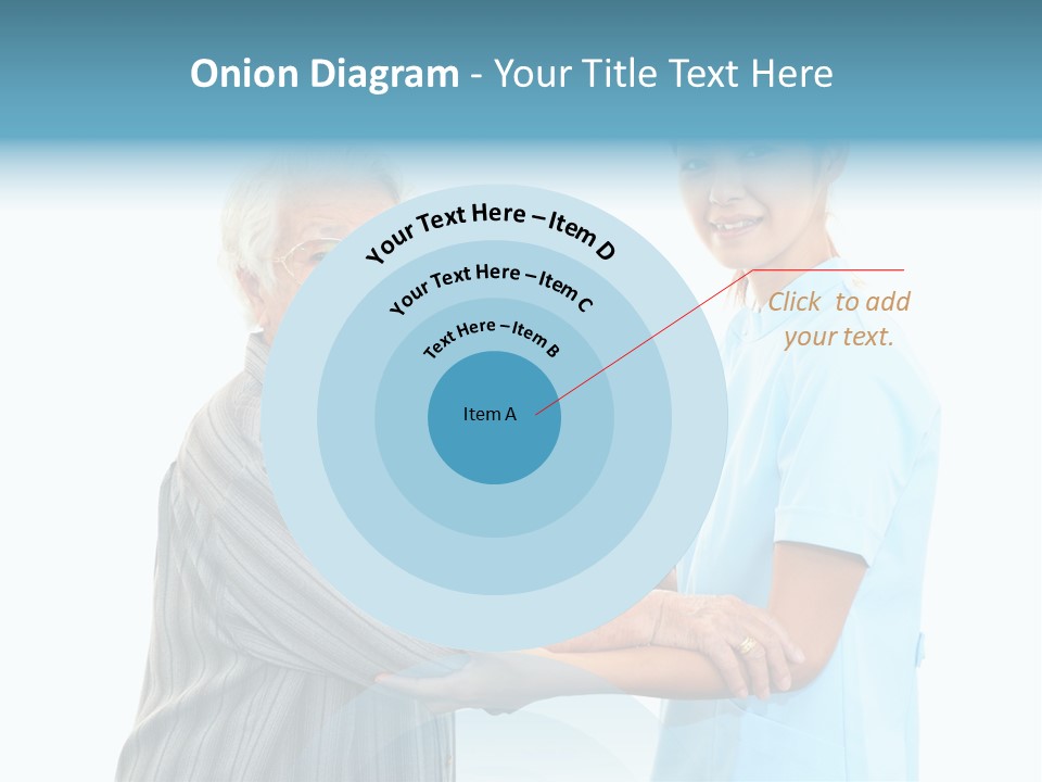 Adult Cute Person PowerPoint Template