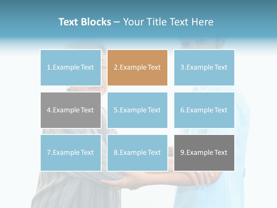 Adult Cute Person PowerPoint Template