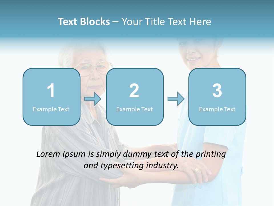 Adult Cute Person PowerPoint Template