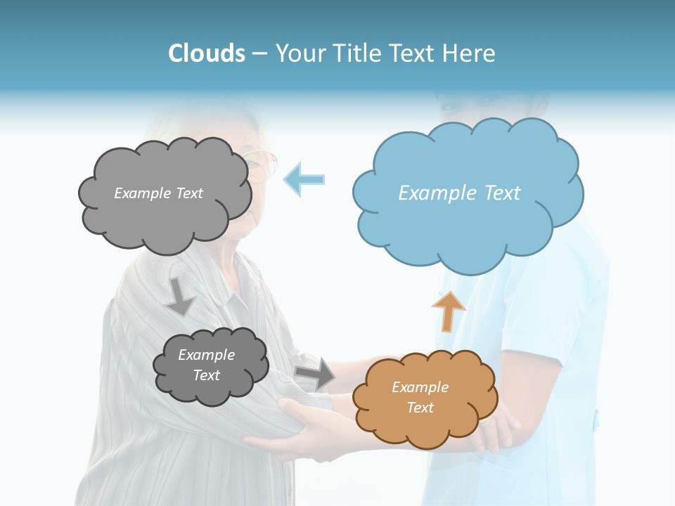 Adult Cute Person PowerPoint Template