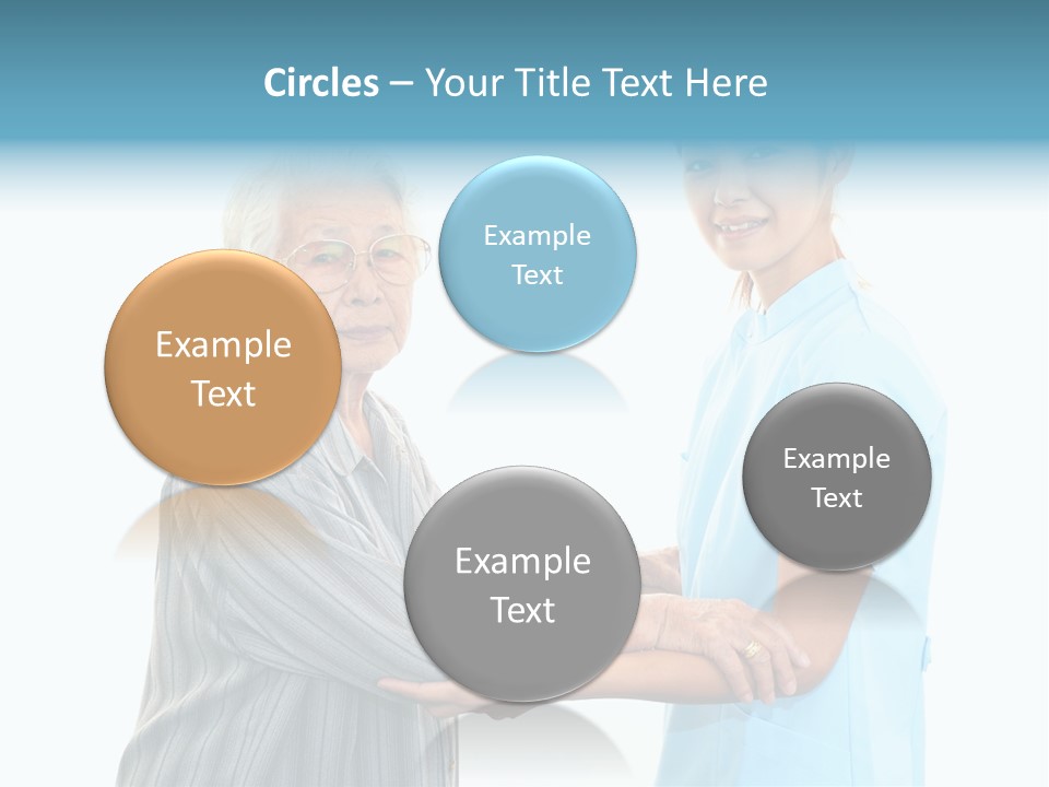 Adult Cute Person PowerPoint Template