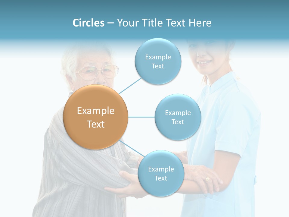 Adult Cute Person PowerPoint Template