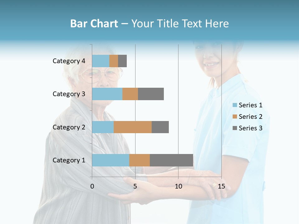 Adult Cute Person PowerPoint Template