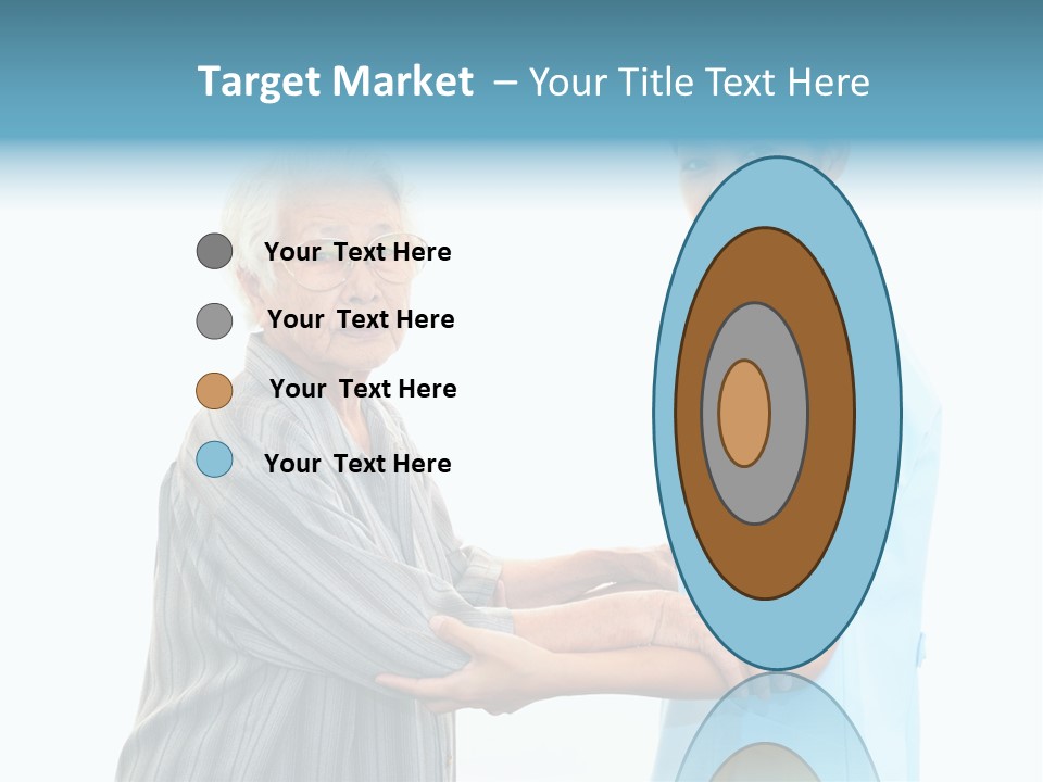 Adult Cute Person PowerPoint Template