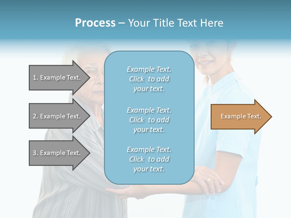 Adult Cute Person PowerPoint Template