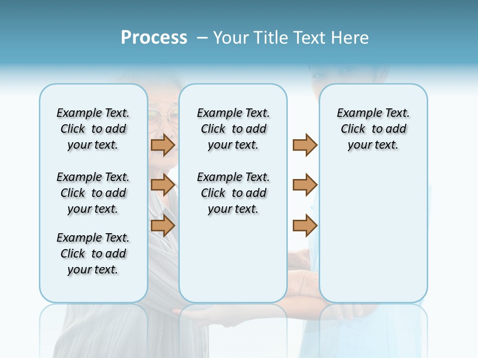 Adult Cute Person PowerPoint Template