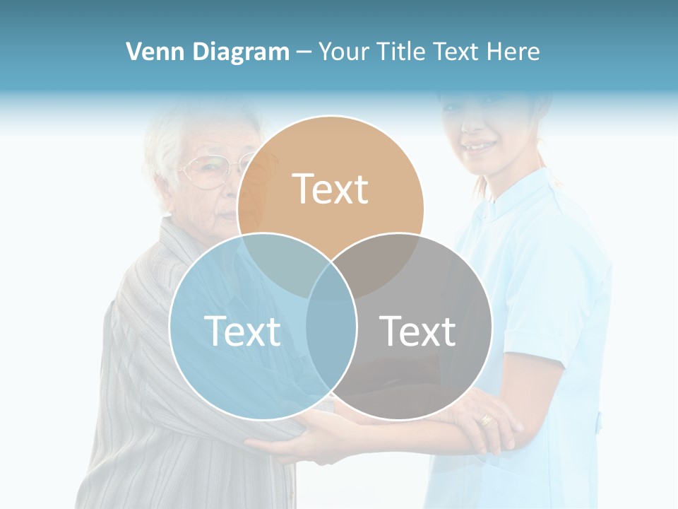 Adult Cute Person PowerPoint Template