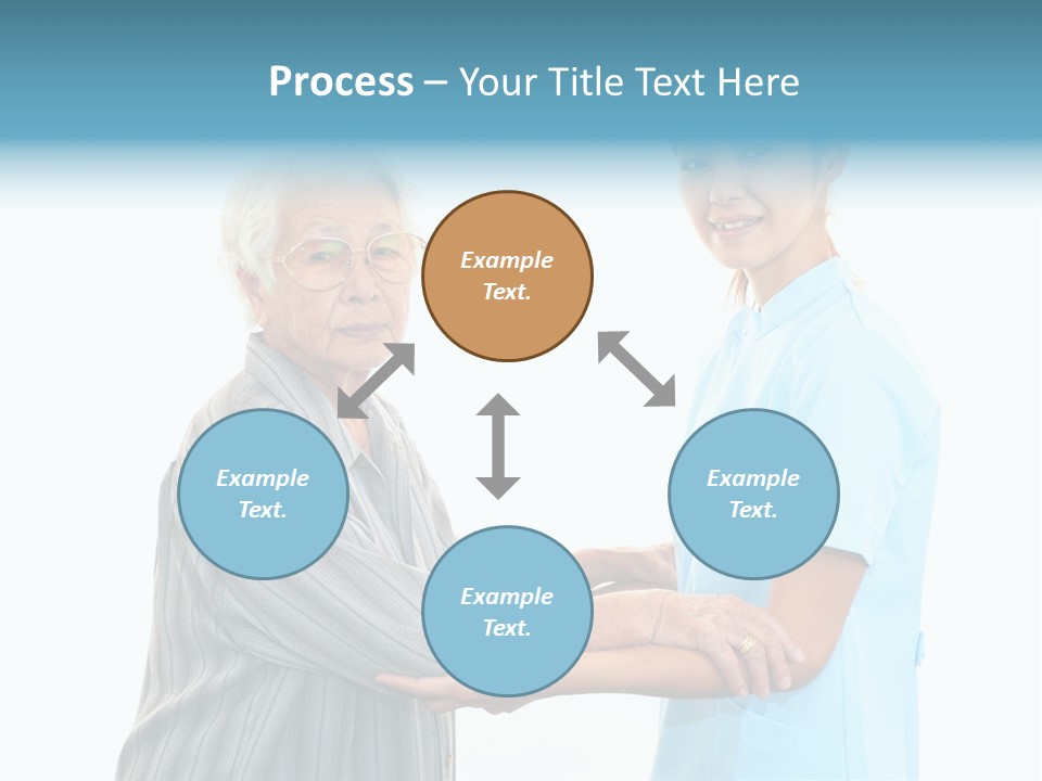 Adult Cute Person PowerPoint Template