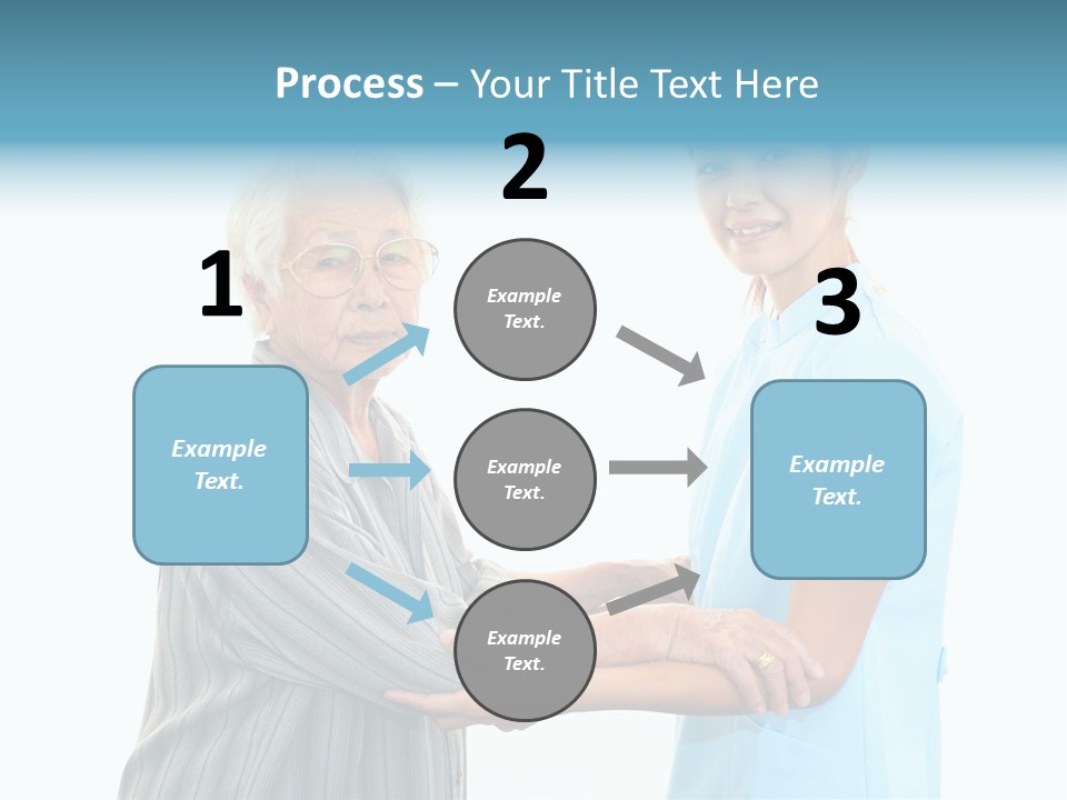 Adult Cute Person PowerPoint Template