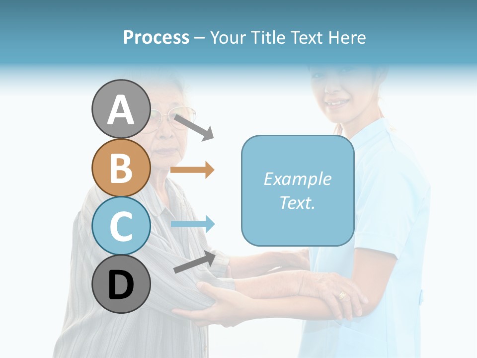 Adult Cute Person PowerPoint Template