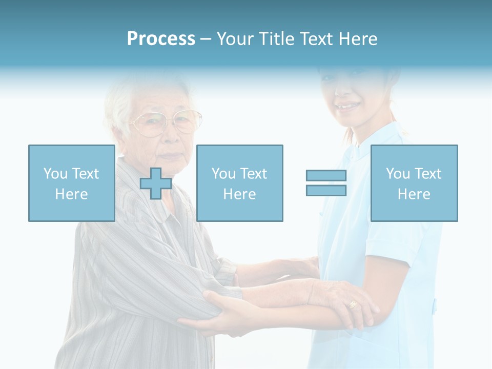 Adult Cute Person PowerPoint Template