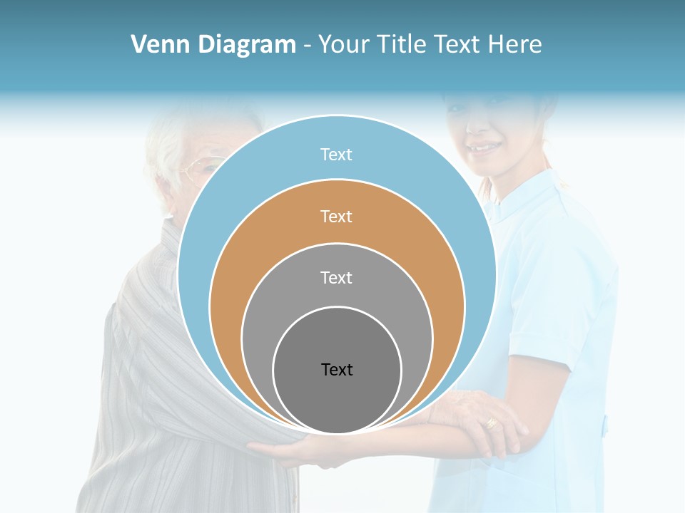 Adult Cute Person PowerPoint Template