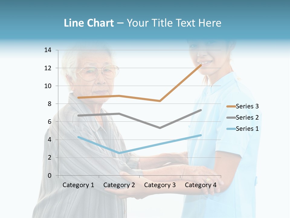 Adult Cute Person PowerPoint Template