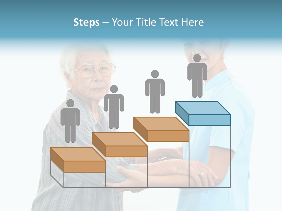 Adult Cute Person PowerPoint Template