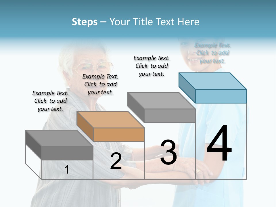 Adult Cute Person PowerPoint Template