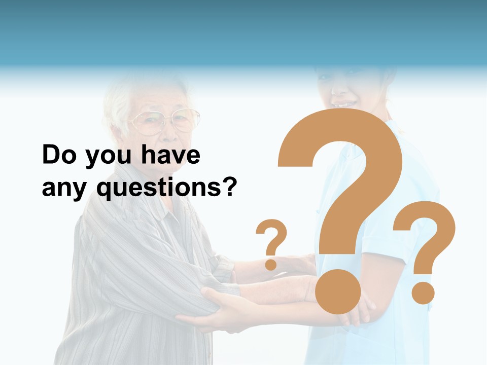 Adult Cute Person PowerPoint Template