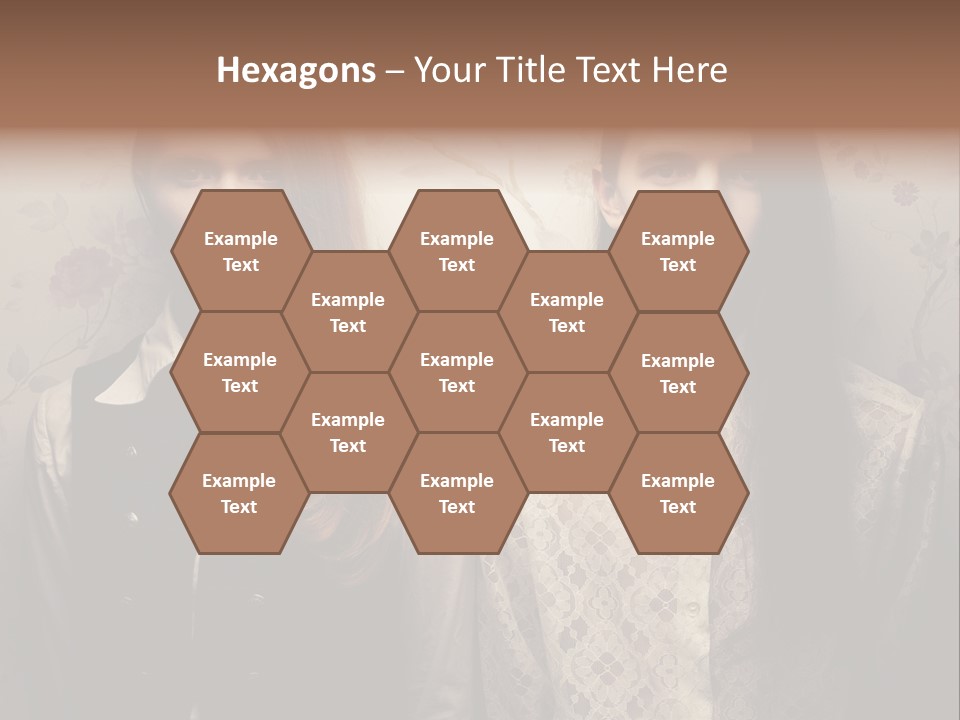 Female Confident Luxury PowerPoint Template