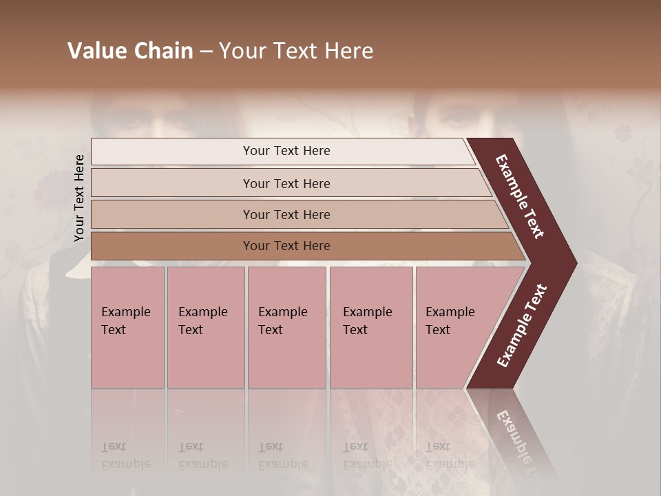 Female Confident Luxury PowerPoint Template