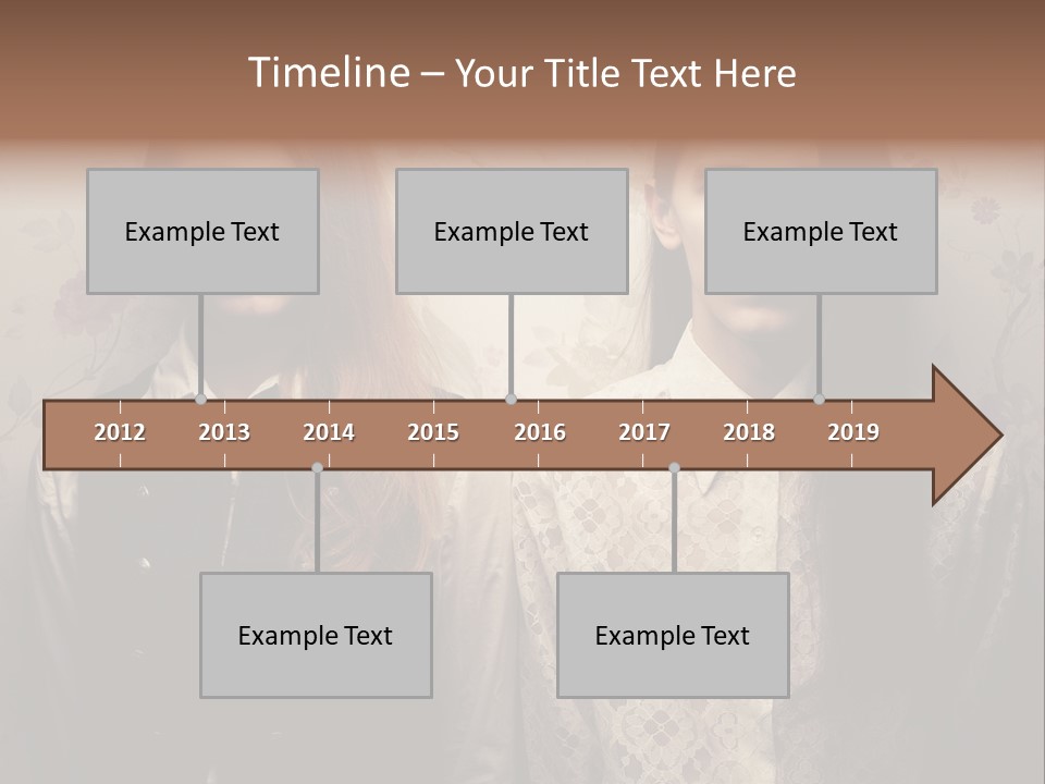 Female Confident Luxury PowerPoint Template