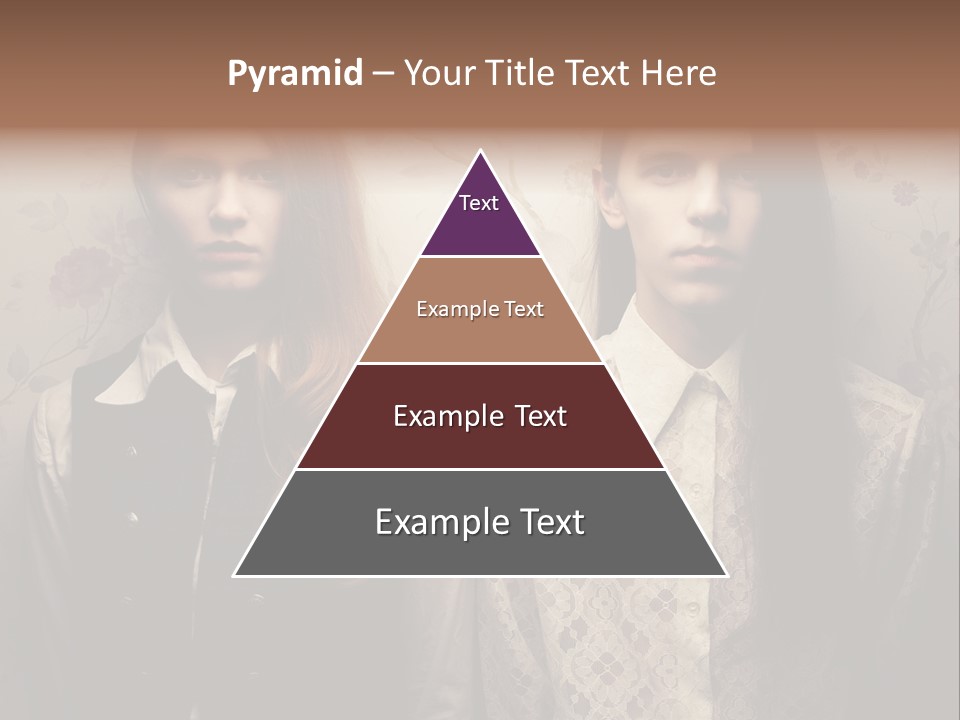 Female Confident Luxury PowerPoint Template