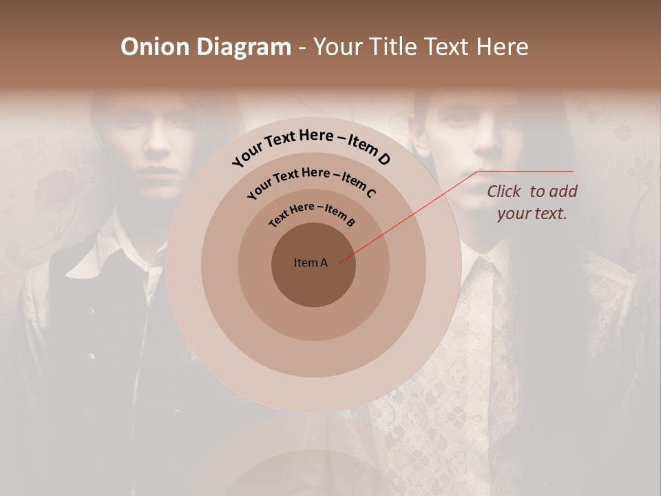 Female Confident Luxury PowerPoint Template