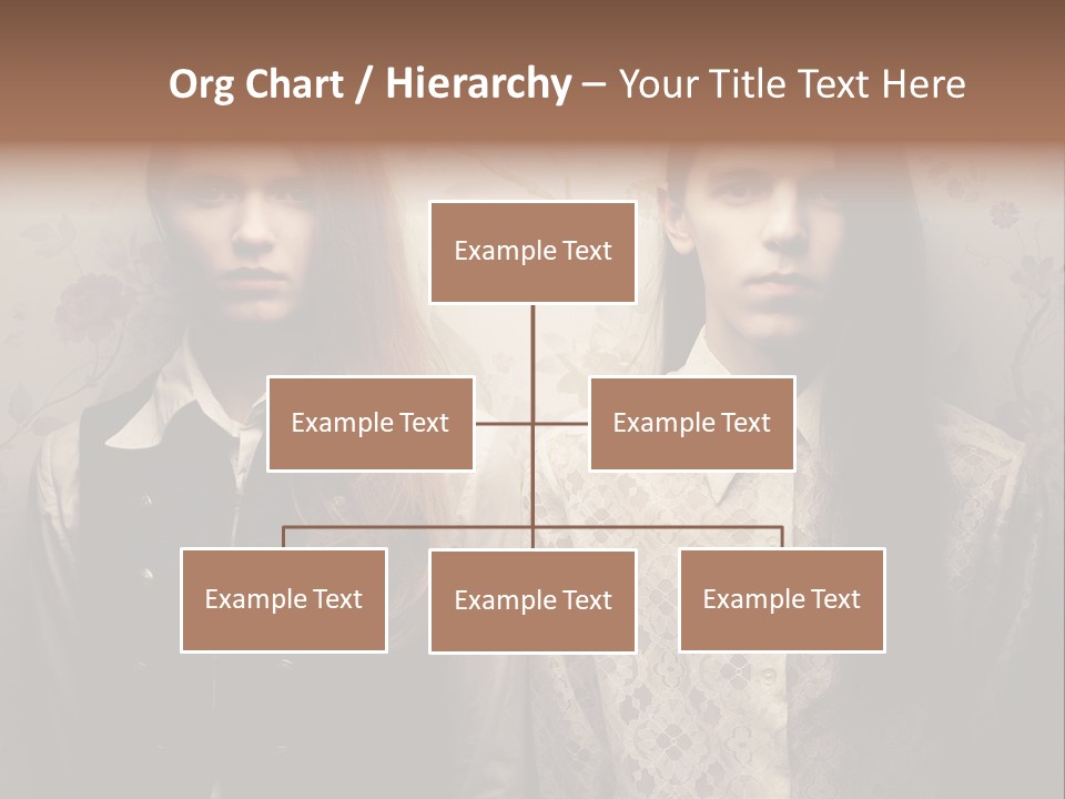 Female Confident Luxury PowerPoint Template