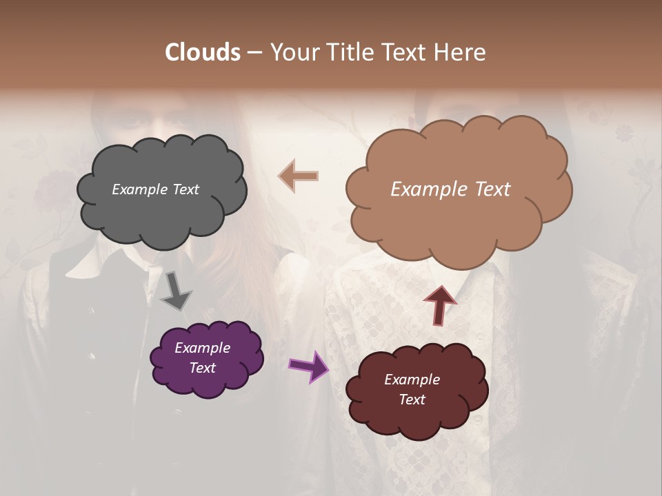 Female Confident Luxury PowerPoint Template