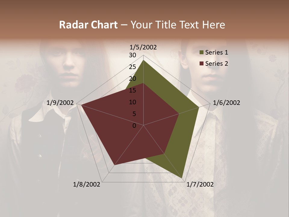 Female Confident Luxury PowerPoint Template