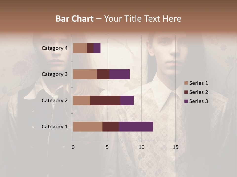 Female Confident Luxury PowerPoint Template