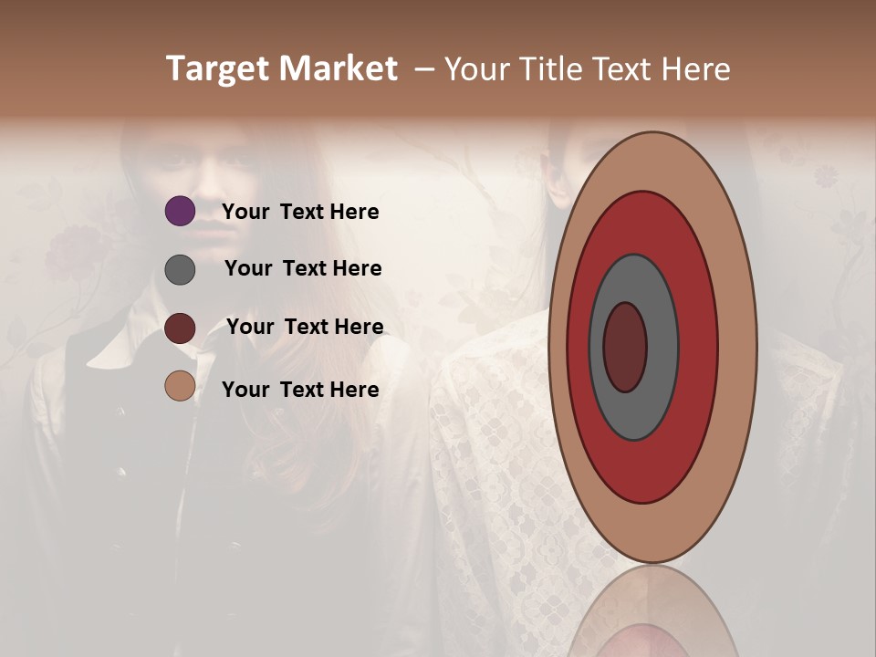 Female Confident Luxury PowerPoint Template