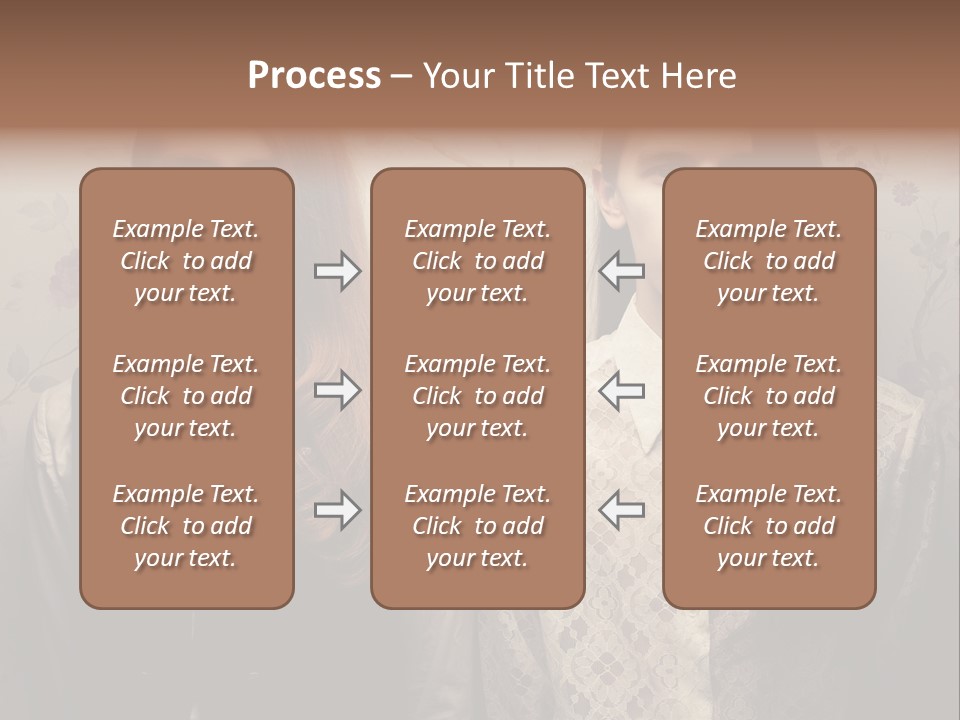 Female Confident Luxury PowerPoint Template