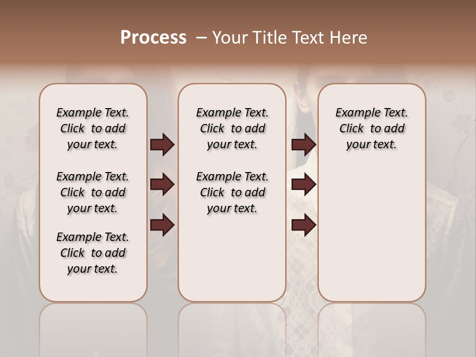 Female Confident Luxury PowerPoint Template