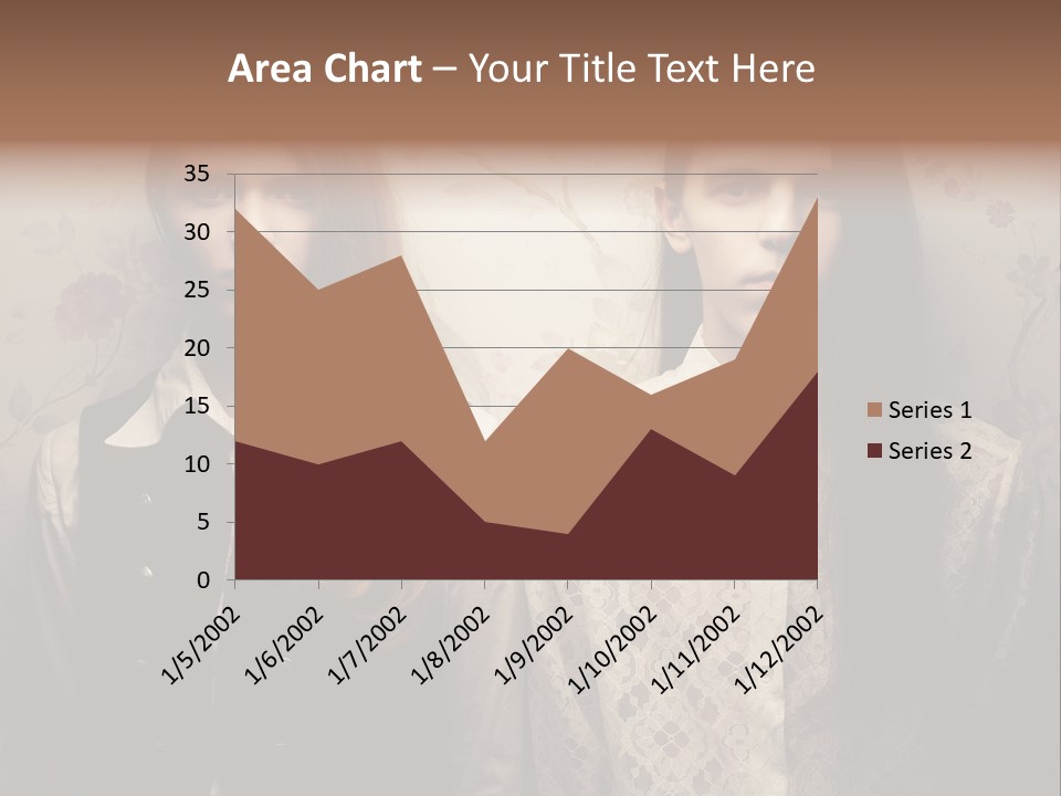 Female Confident Luxury PowerPoint Template