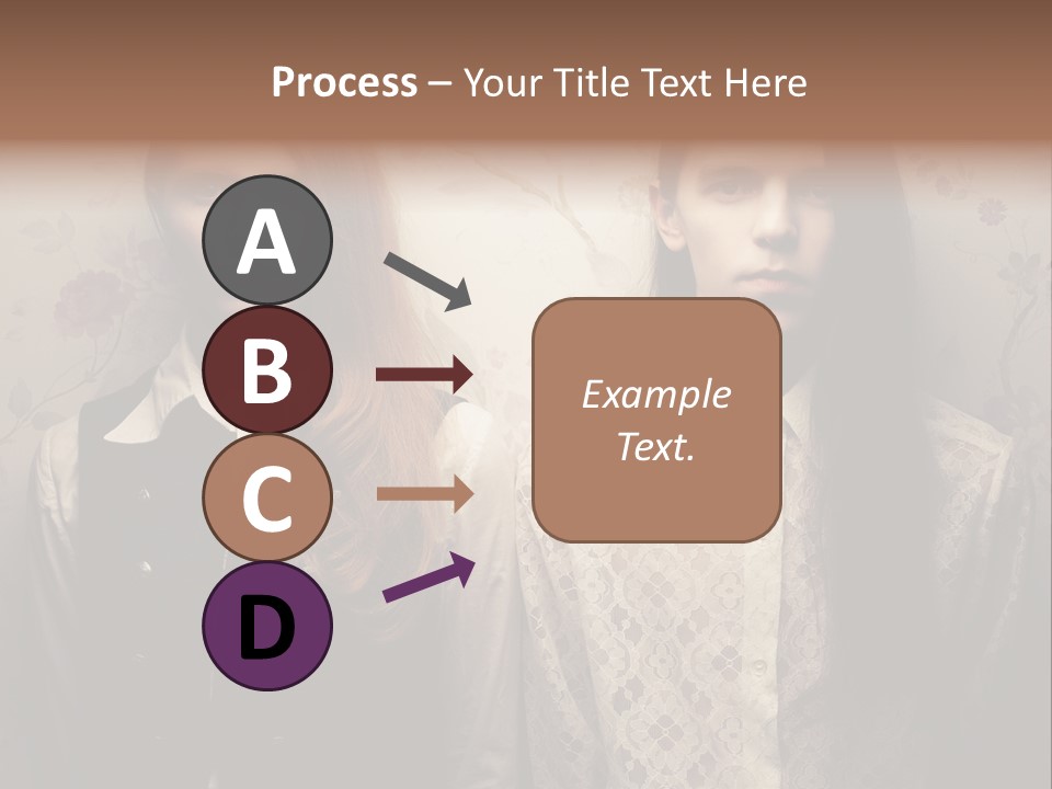 Female Confident Luxury PowerPoint Template