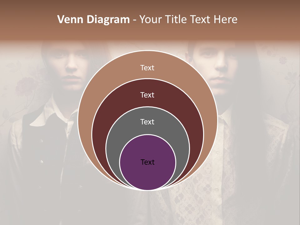 Female Confident Luxury PowerPoint Template