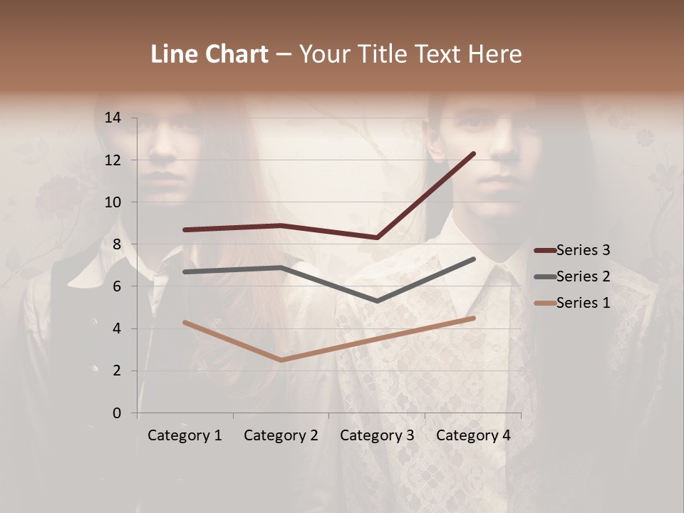 Female Confident Luxury PowerPoint Template