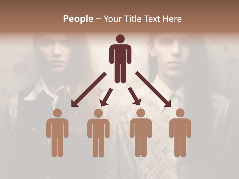 Female Confident Luxury PowerPoint Template