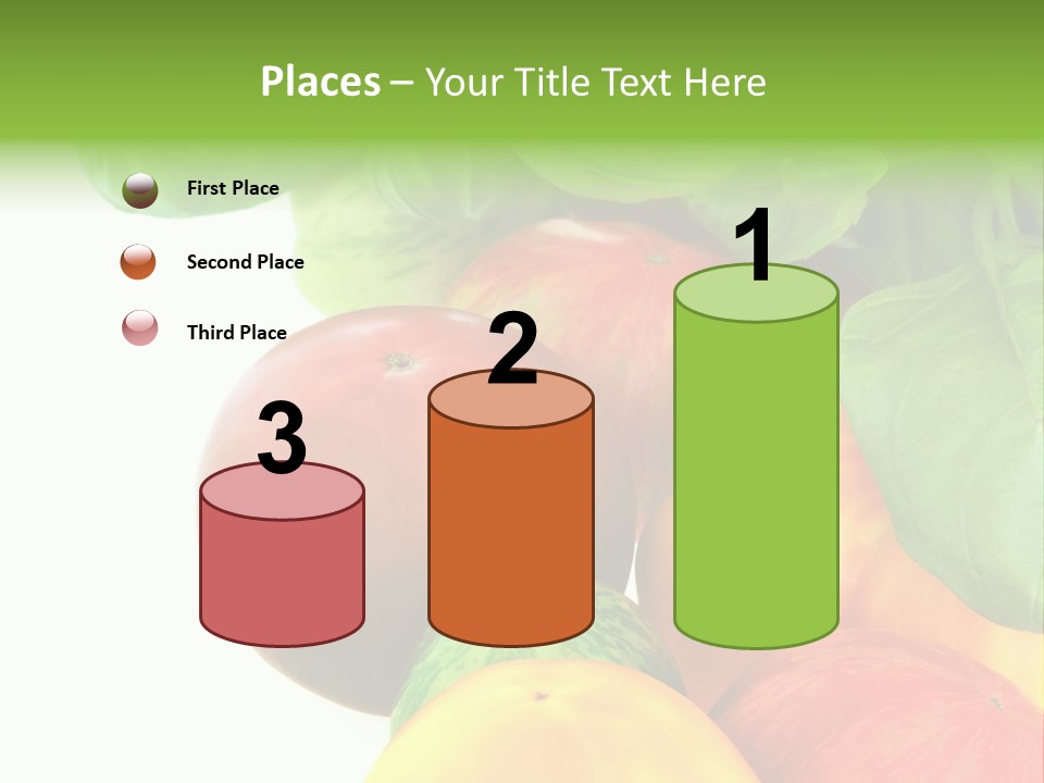 Vegetarian Basil Leaves Freshness PowerPoint Template