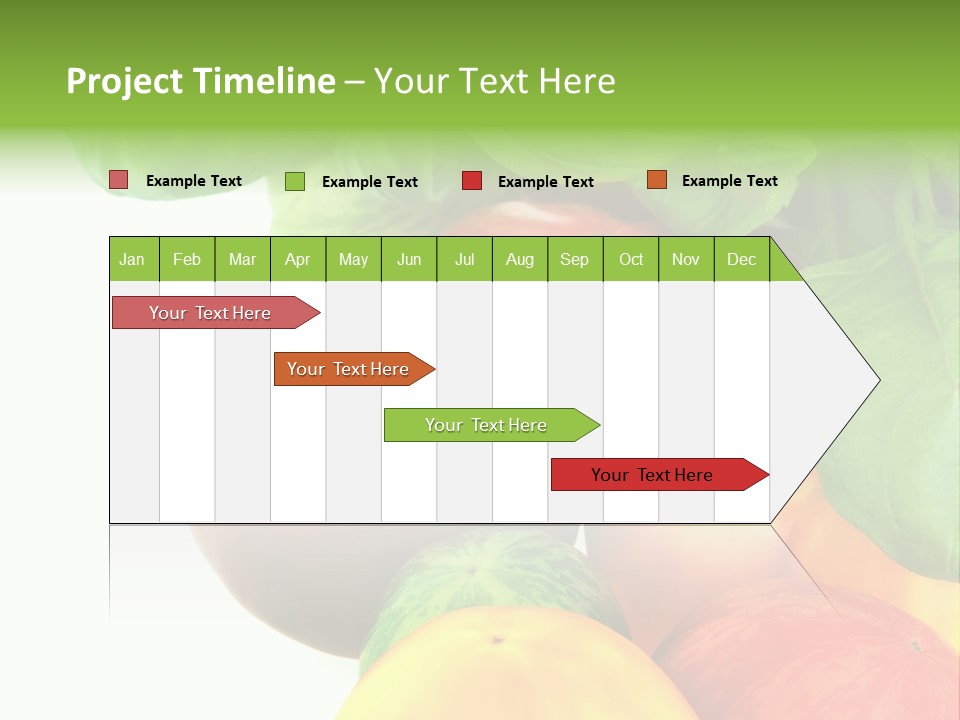 Vegetarian Basil Leaves Freshness PowerPoint Template