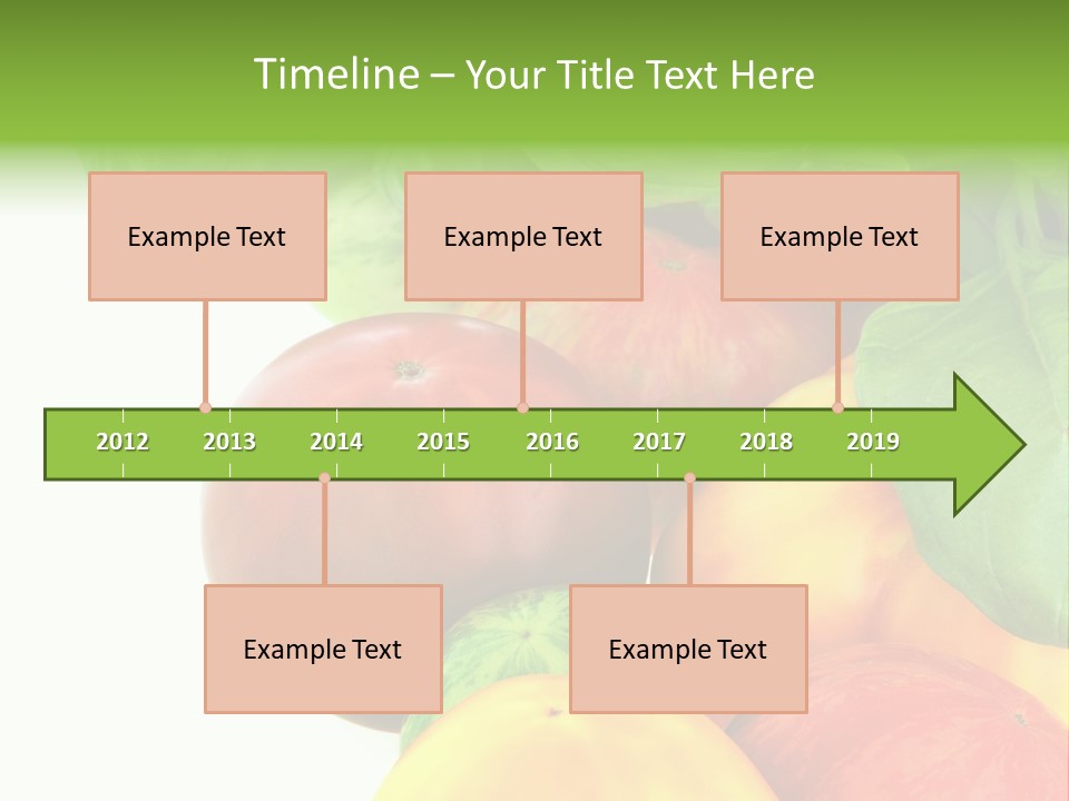 Vegetarian Basil Leaves Freshness PowerPoint Template