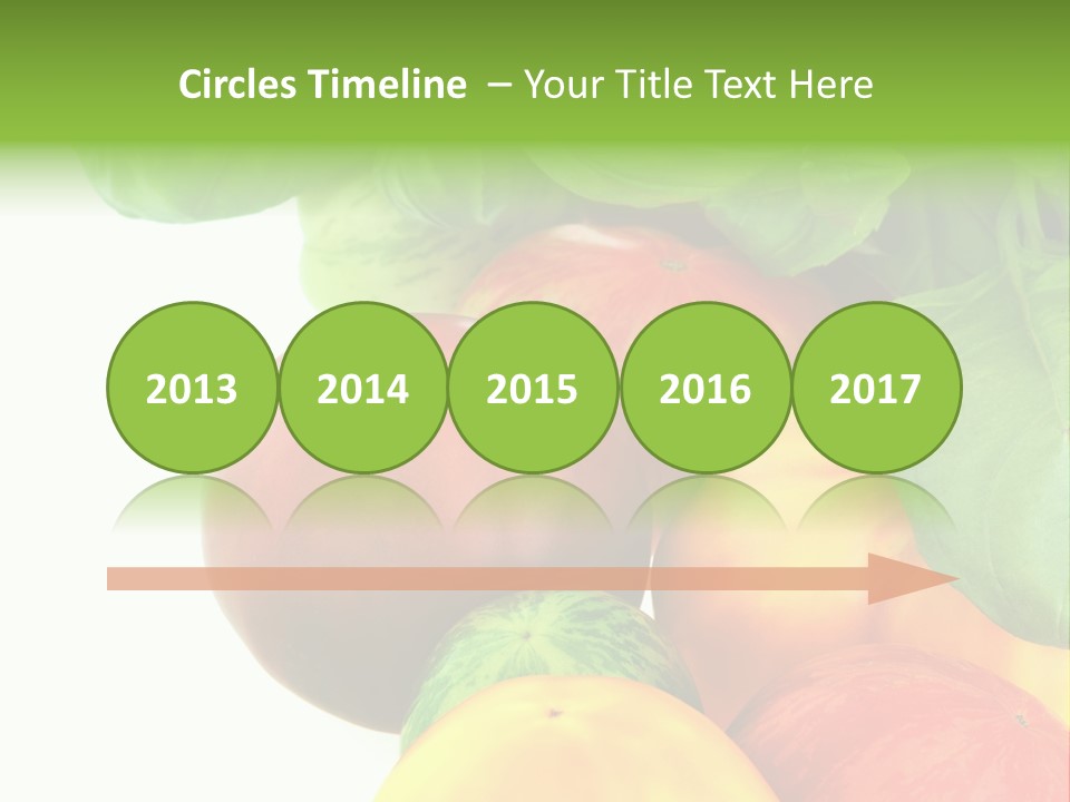 Vegetarian Basil Leaves Freshness PowerPoint Template