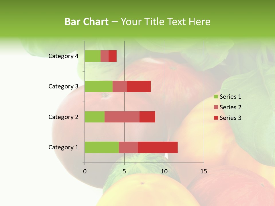 Vegetarian Basil Leaves Freshness PowerPoint Template