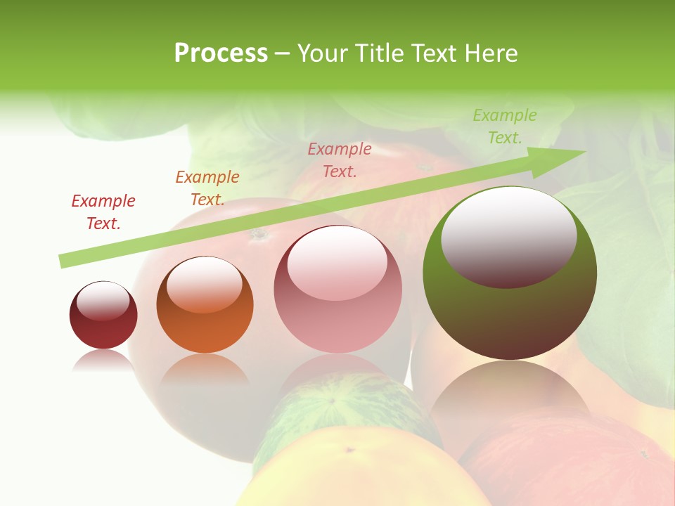 Vegetarian Basil Leaves Freshness PowerPoint Template