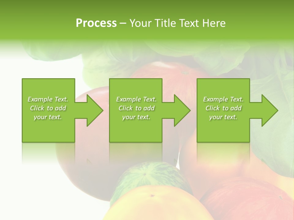 Vegetarian Basil Leaves Freshness PowerPoint Template